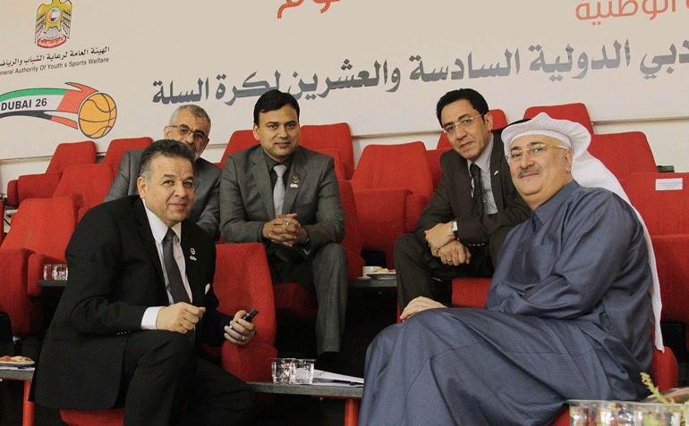 <div class='alignleft'><h3>Volleyball Int'l Match,Dubai </h3></div><p>'H.E. Prof. Dr. Mohammed Seraj ANSARI is in Dubai Volleyball Int'l Match, Mr. Ashraf A.R.Abu Issa, Qatar, Dr. Akram Sabry-NBA, Mr. Wael El Monofy-NBA</p><p><marquee behavior='scroll' direction='left'><!--<b>UG....PG...Research...diploma...Honorary doctorate....</b></marquee>--></p>